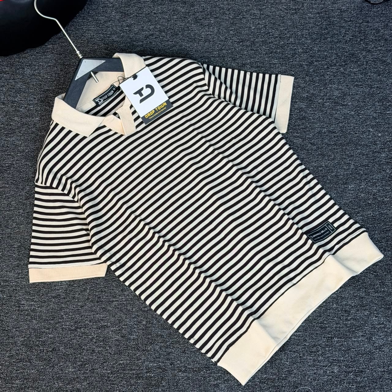 OLD MONEY STRIPE POLO