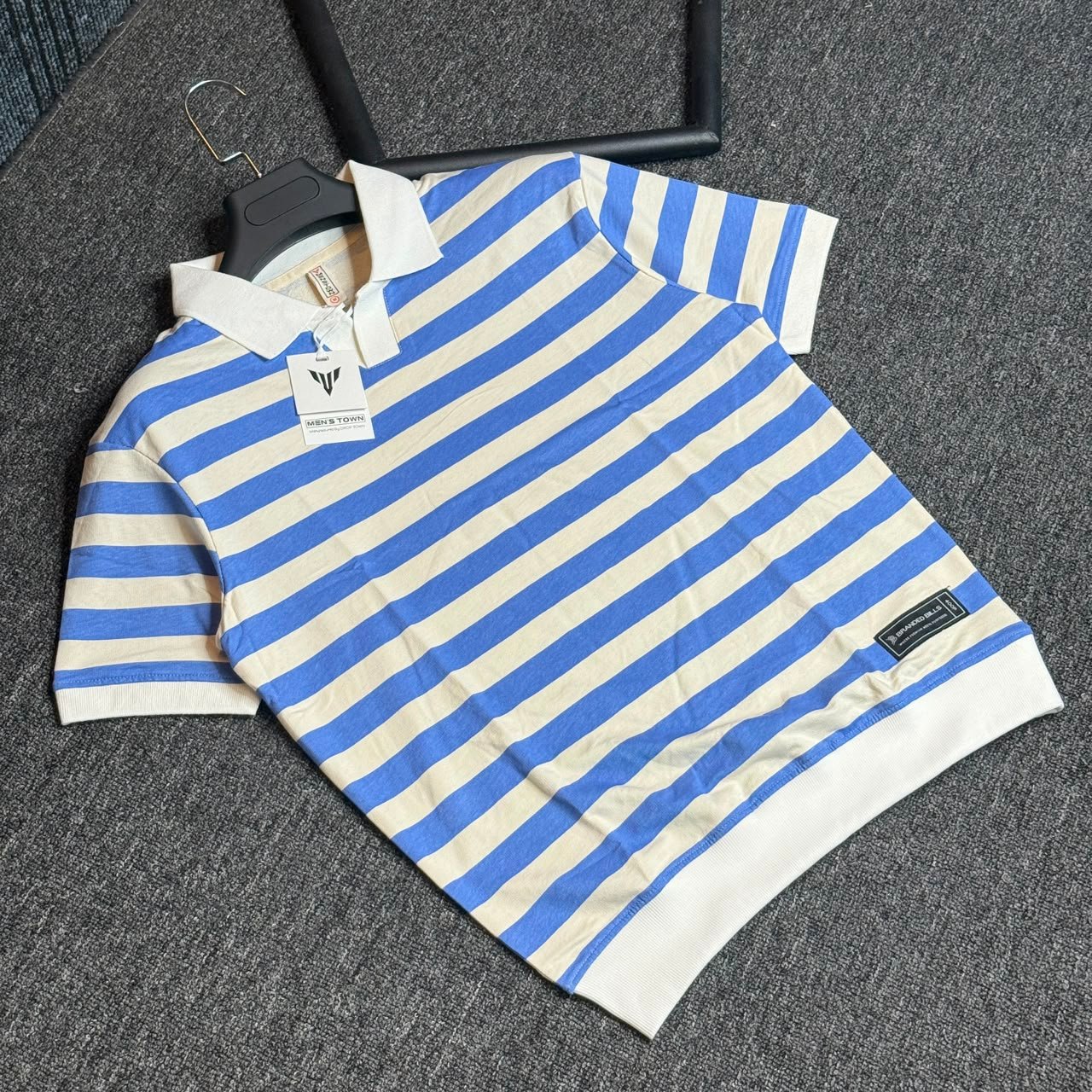 OLD MONEY STRIPE POLO