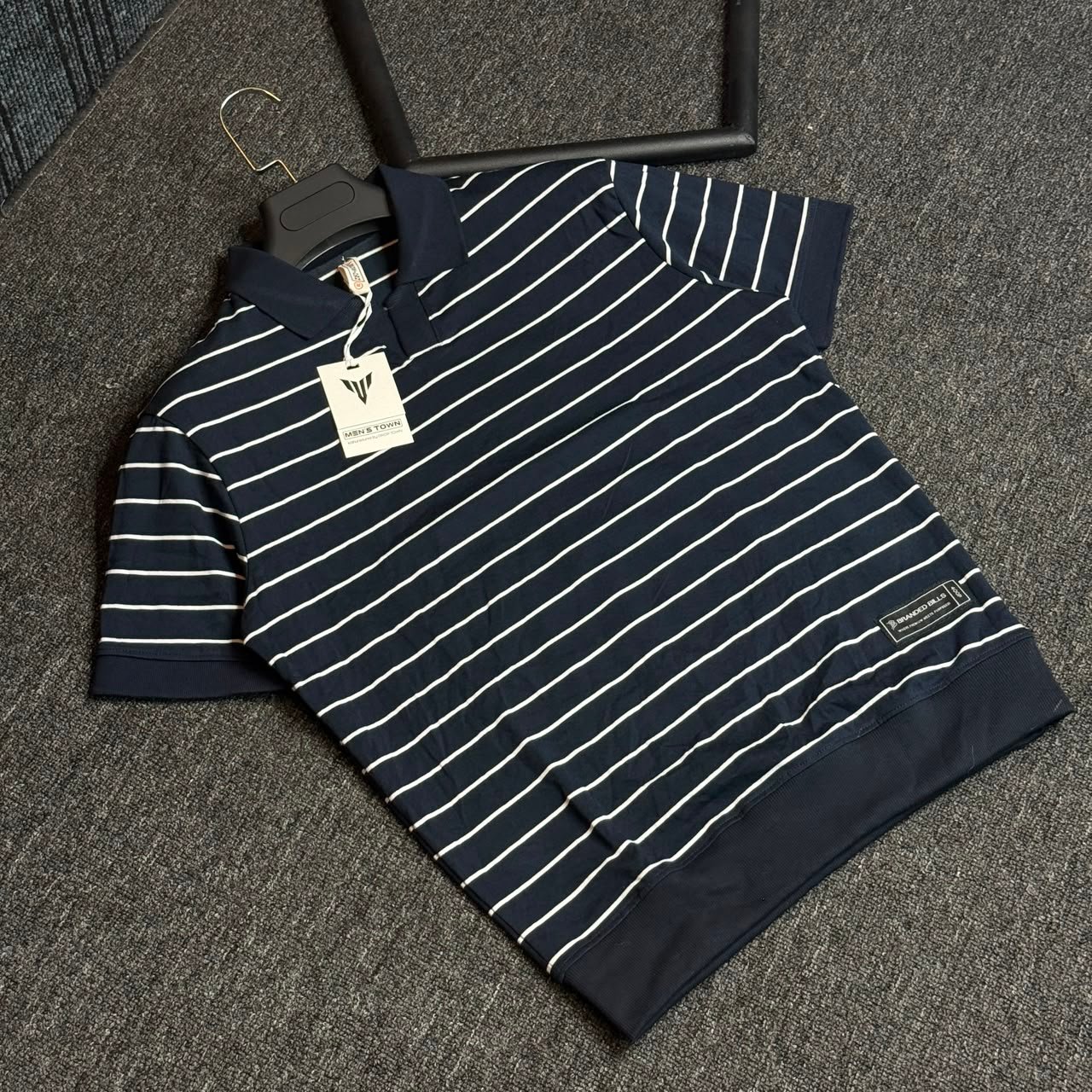OLD MONEY STRIPE POLO