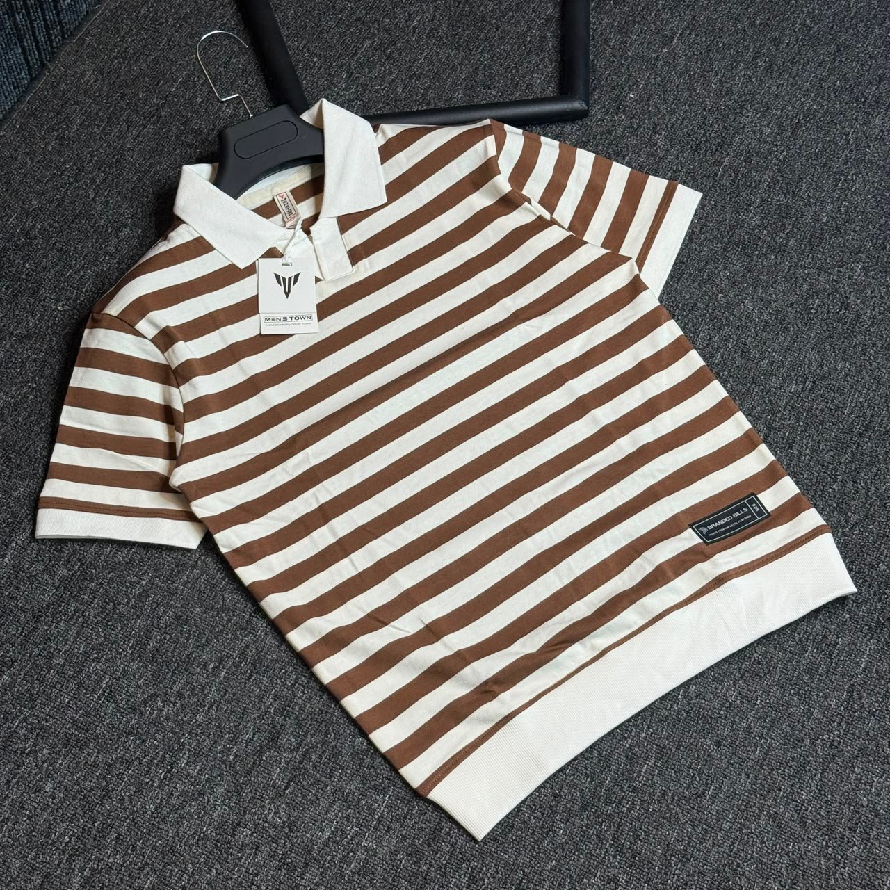 OLD MONEY STRIPE POLO
