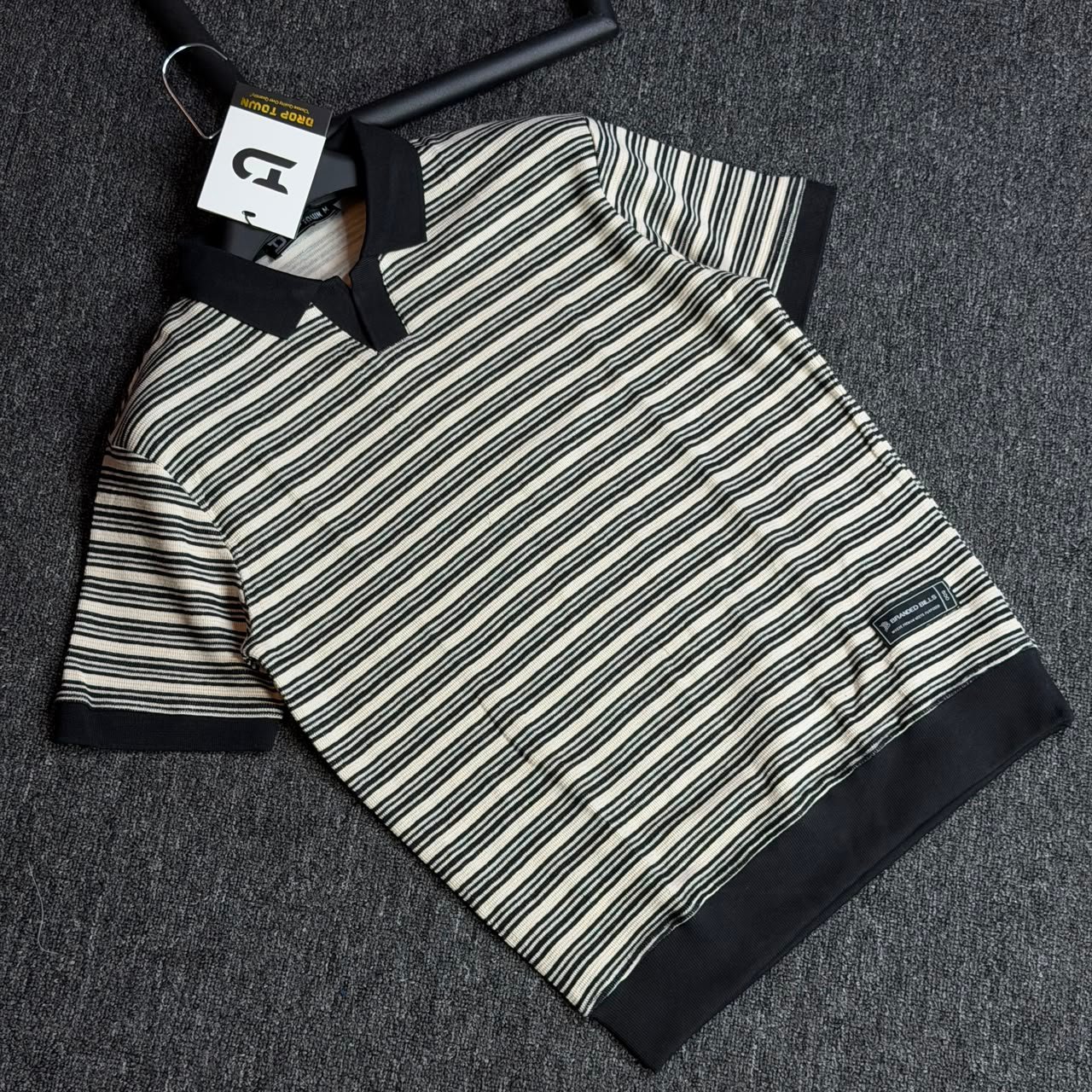 OLD MONEY STRIPE POLO