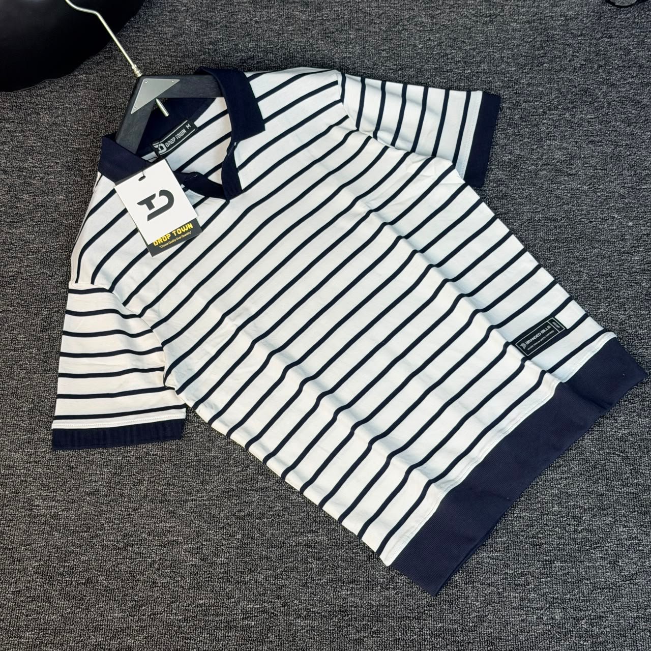 OLD MONEY STRIPE POLO